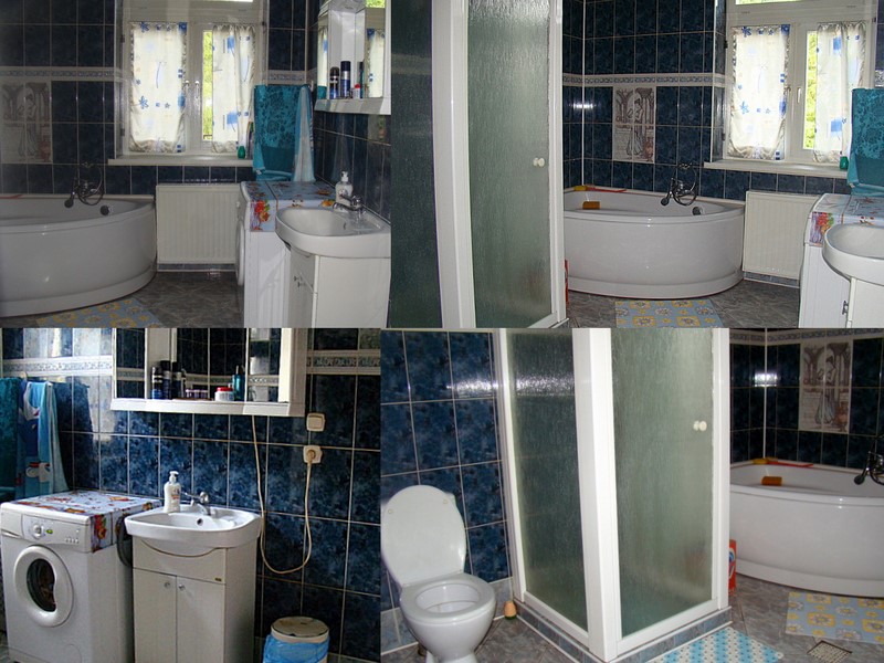 Kilka zdjęć widoku łazienki